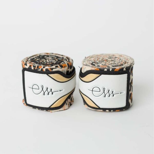 ST Camel Cheetah Print Hand Wraps